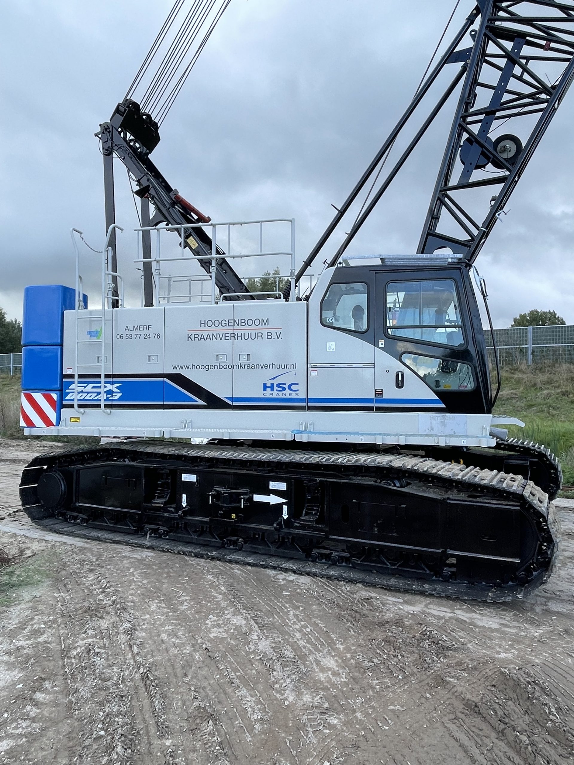 Hitachi SCX 800 rupskraan van Hoogenboom